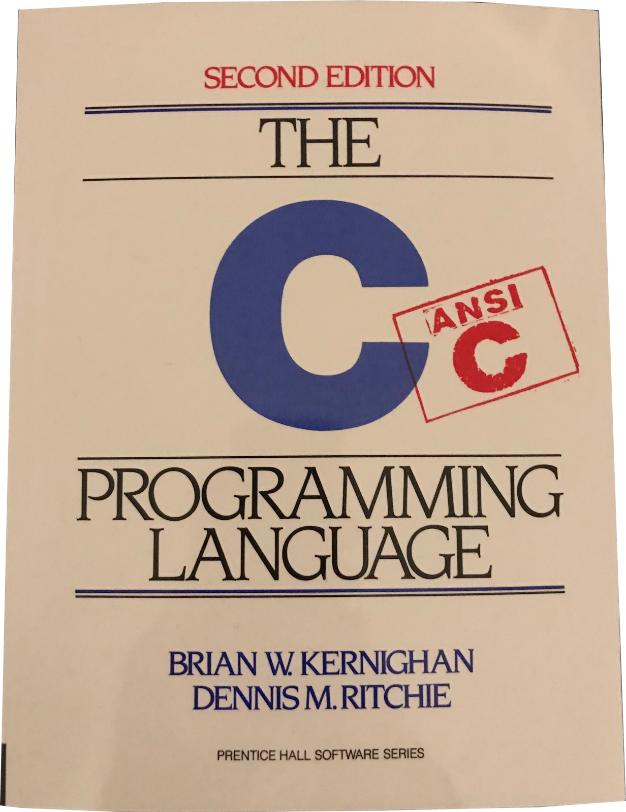 Buchcover von The C Programming Language