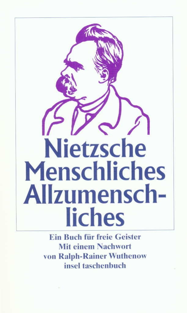 Buchcover von Menschliches, Allzumenschliches